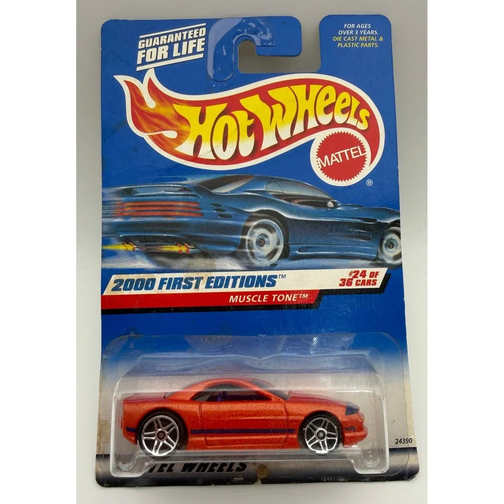 Hot Wheels First Editions Lot 4 1998 2000 2002 At-A-Tude So Fine Muscle Cougar‎